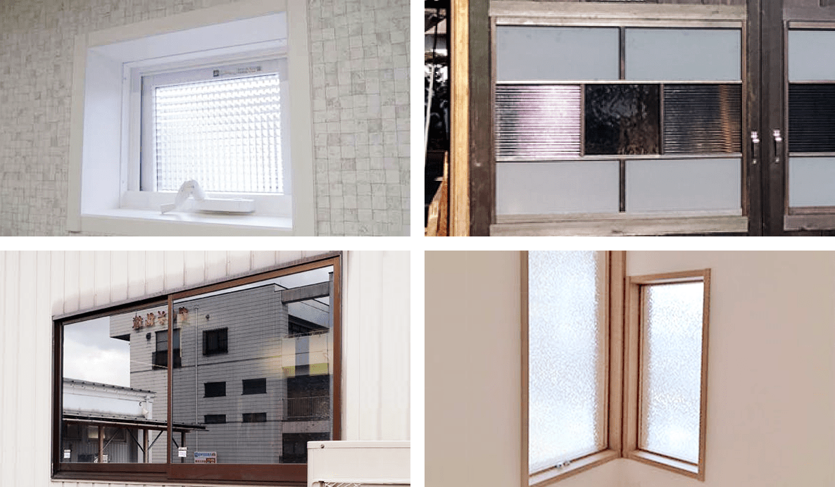 台所や浴室 隣家に面した窓のガラス選びに 光を遮らずに目隠しができる 4つのガラスを紹介 Class1 Architect Portal